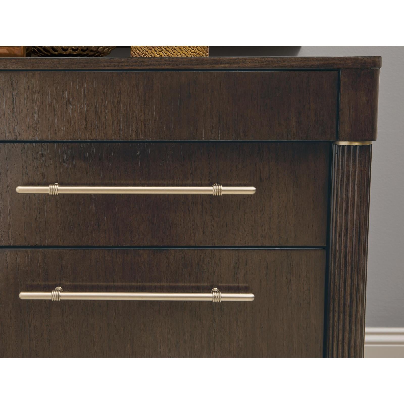 Pulaski Furniture Asher Park Piano Brown 8 Drawer Dresser