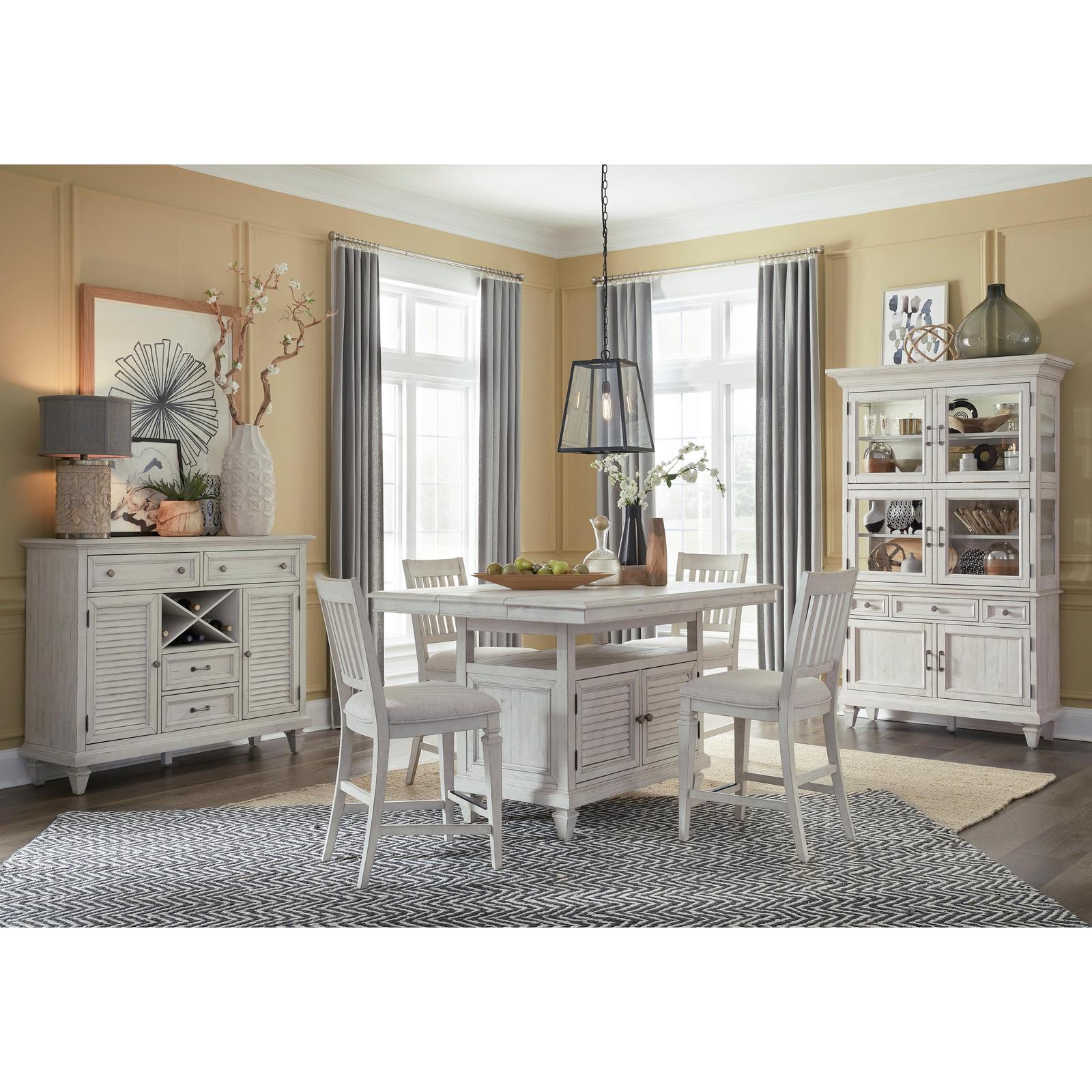 Magnussen Home Newport Alabaster Server