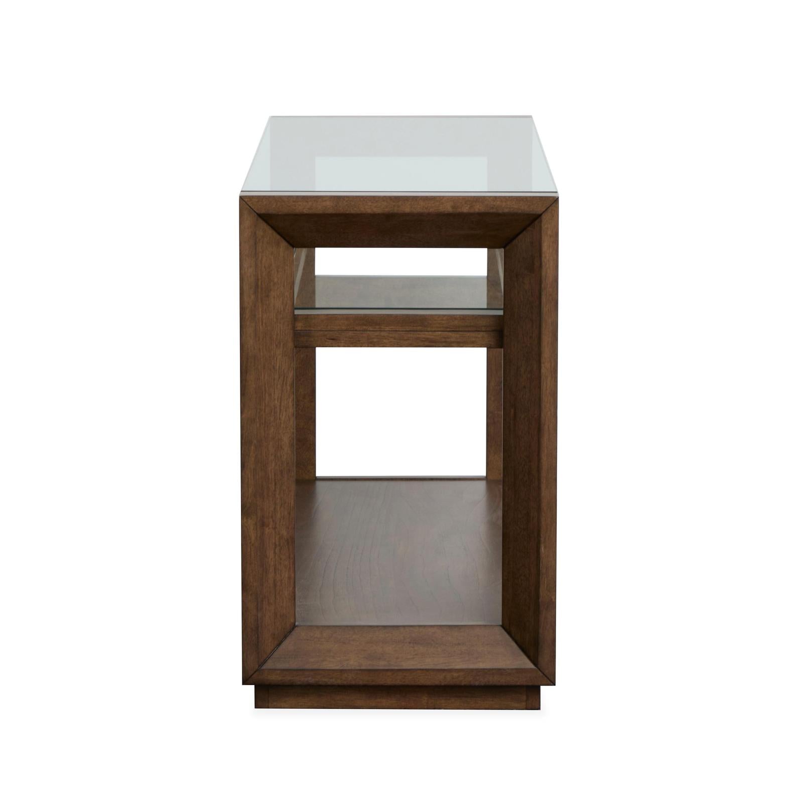 Magnussen Home Sebastian Cinnamon Rectangular Sofa Table