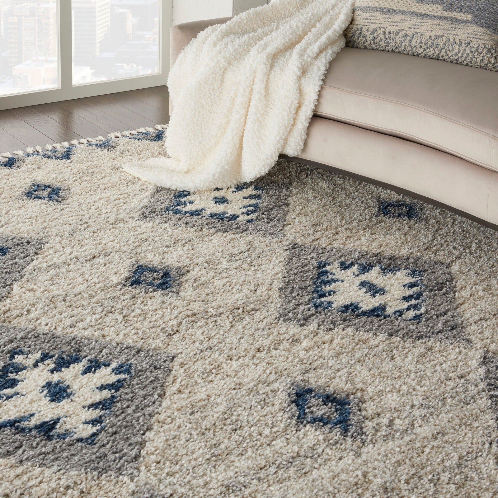 Nourison Oslo Shag OSL03 Shag Indoor Rug