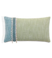 Eastern Accents Grenada Border Trim Applique Decorative Pillow