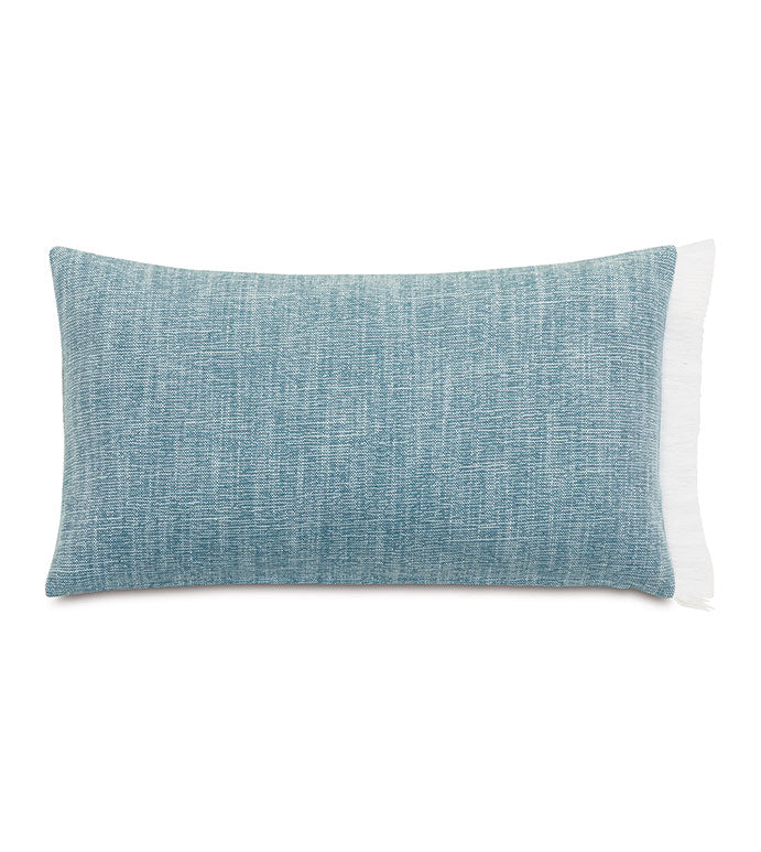 Eastern Accents Grenada Border Trim Applique Decorative Pillow