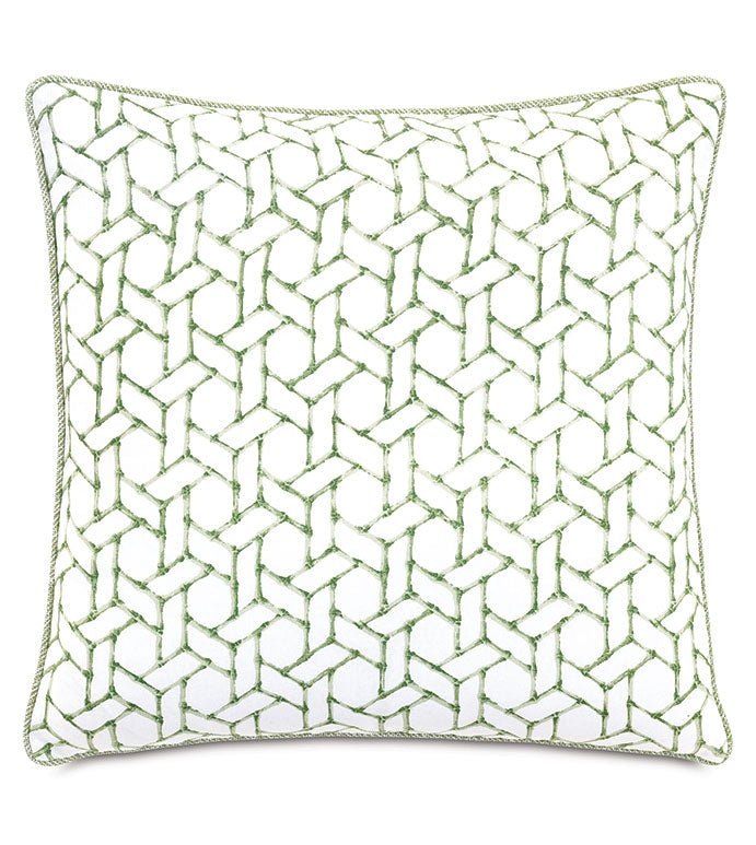 Eastern Accents Grenada Bamboo Print Decorative Pillow