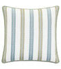 Eastern Accents Grenada Embroidered Stripes Decorative Pillow
