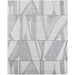 Feizy Whitton 8893F Modern Abstract Rug in Ivory/Black