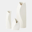 Global Views Willow White Vase