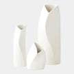 Global Views Willow White Vase