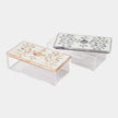 Global Views Lacey Inlay Rectangle Box
