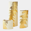 Global Views Splish Gold Leaf Vase