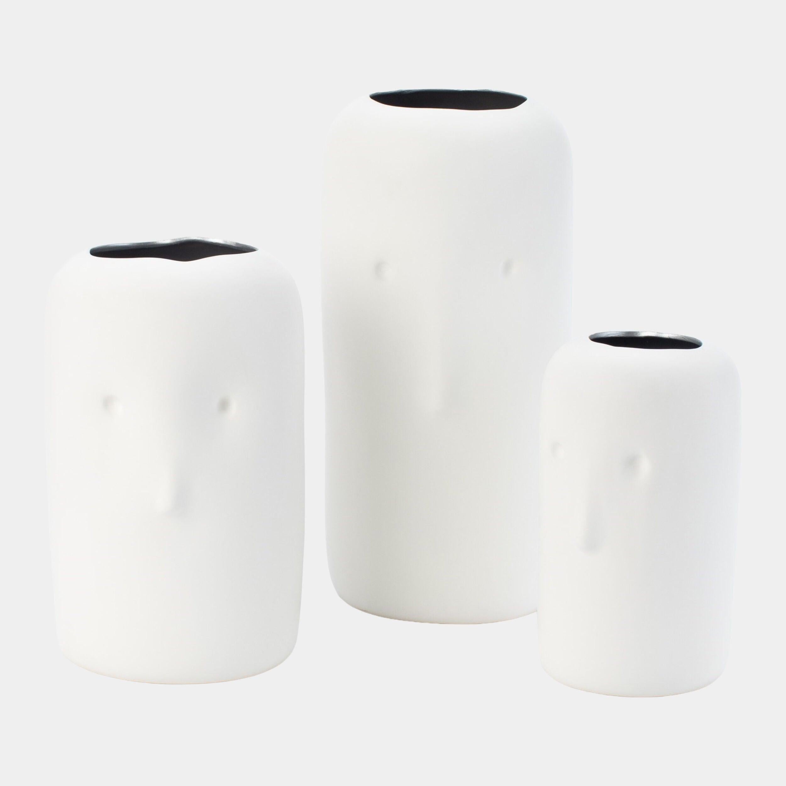 Global Views Impressionistic Simple Face Umbrella Stand Clearance