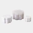 Global Views Cumulus Alabaster Wide Box Gray