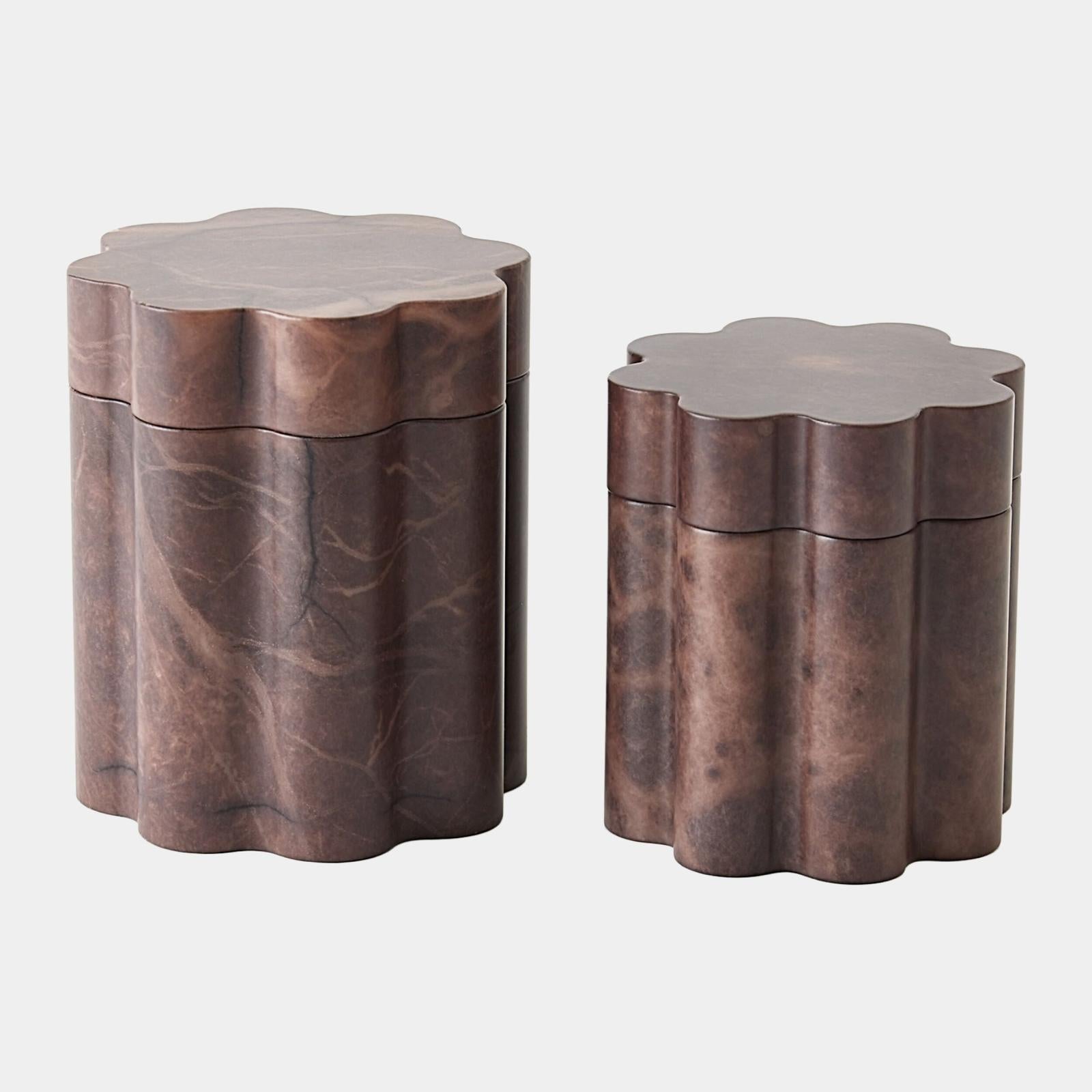 Global Views Cumulus Alabaster Tall Box
