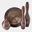 Global Views Ribbed Vase