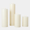 Global Views Unscented Wick Pillar Candle