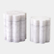 Global Views Cumulus Alabaster Tall Box