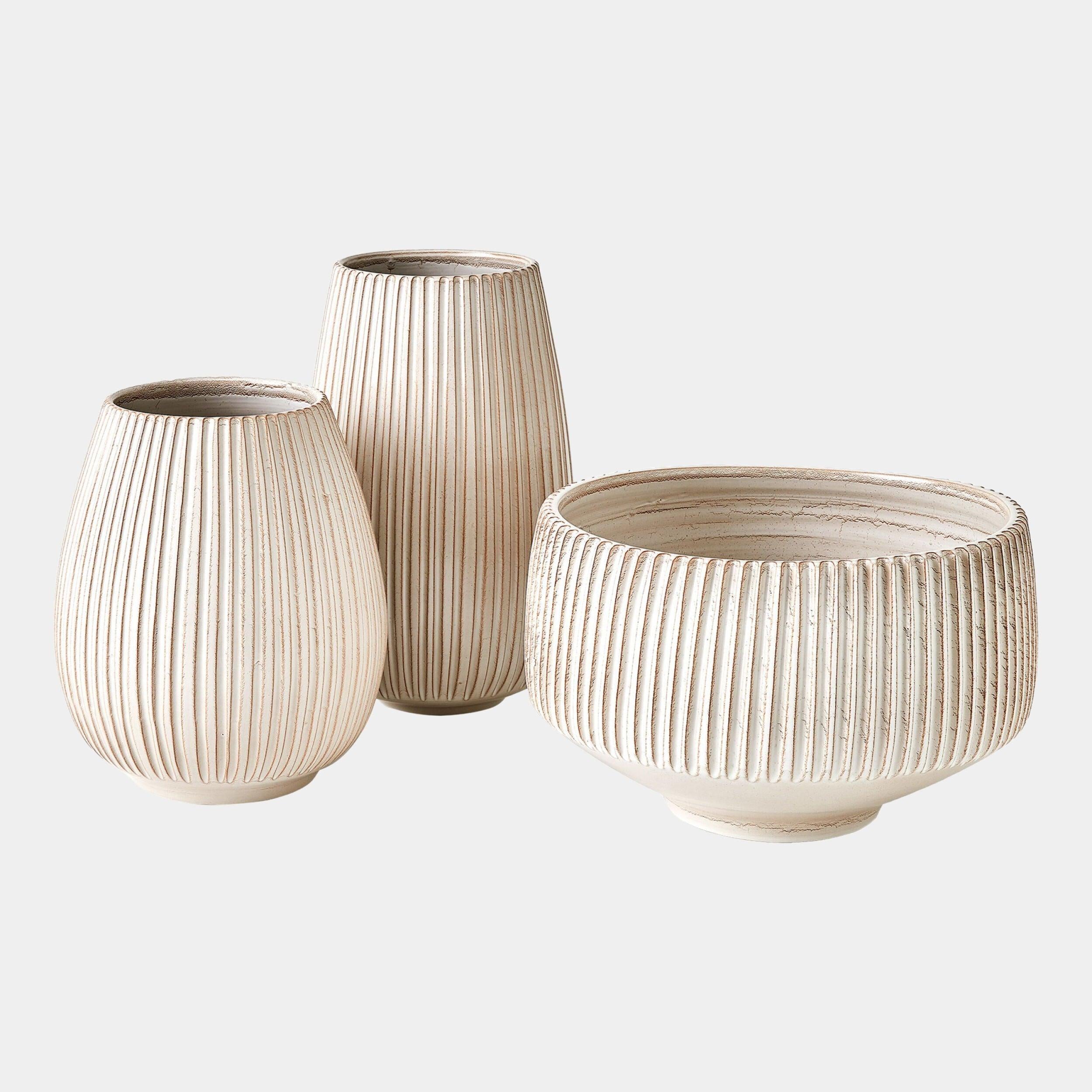 Global Views Vergule Ribbed Bowl