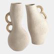 Global Views Hourglass Sandstone Vase