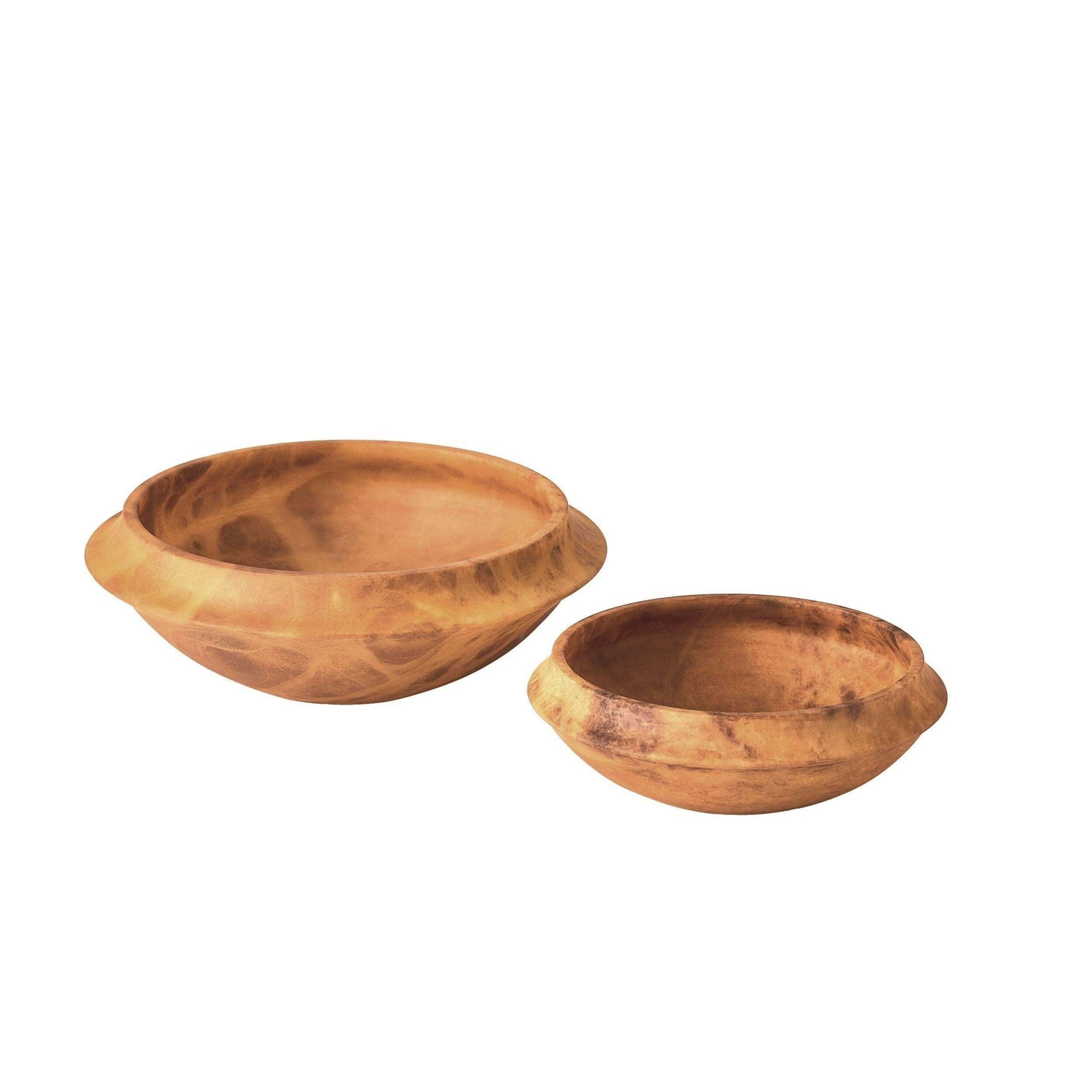 Global Views Cove Edge Alabaster Bowl Clearance