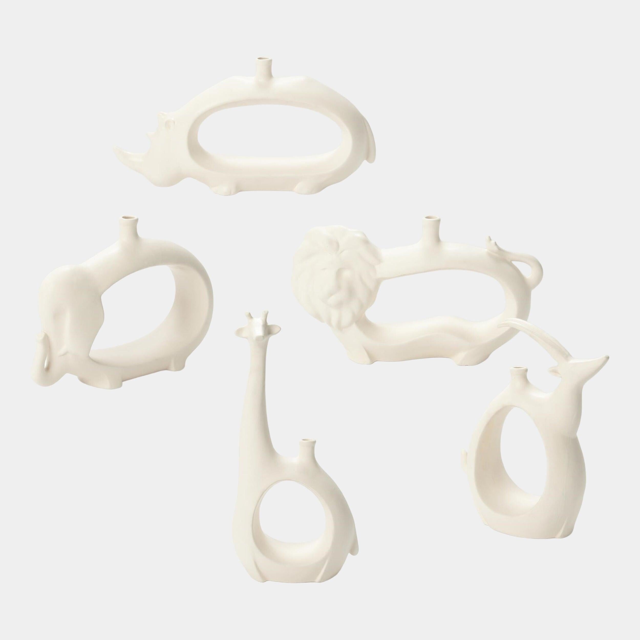 Global Views Rhino Vase