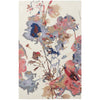 Feizy Dafney 8865F Transitional Floral & Botanical in Blue/Pink/Gray