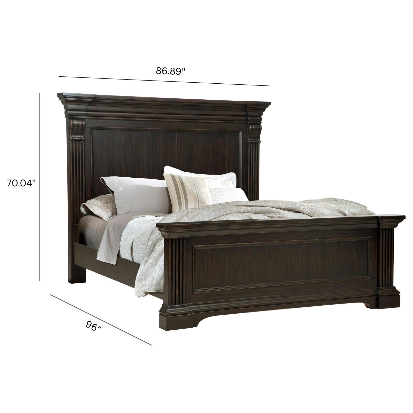 Pulaski Furniture Caldwell Smoked Molasses Bed