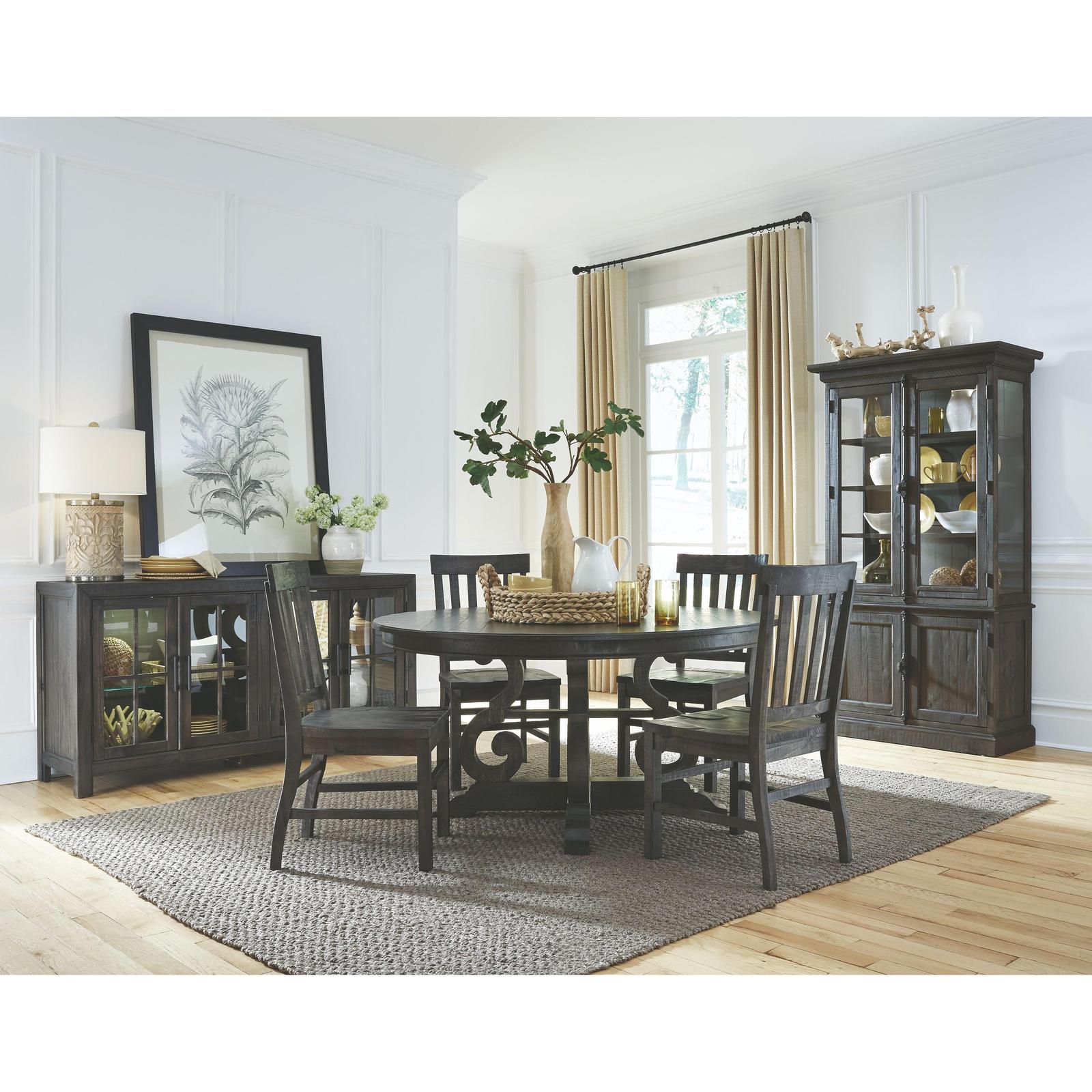 Magnussen Home Bellamy Peppercorn Dining Table