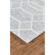 Feizy Belfort 8777F Transitional Trellis & Lattice Rug in Blue/Ivory