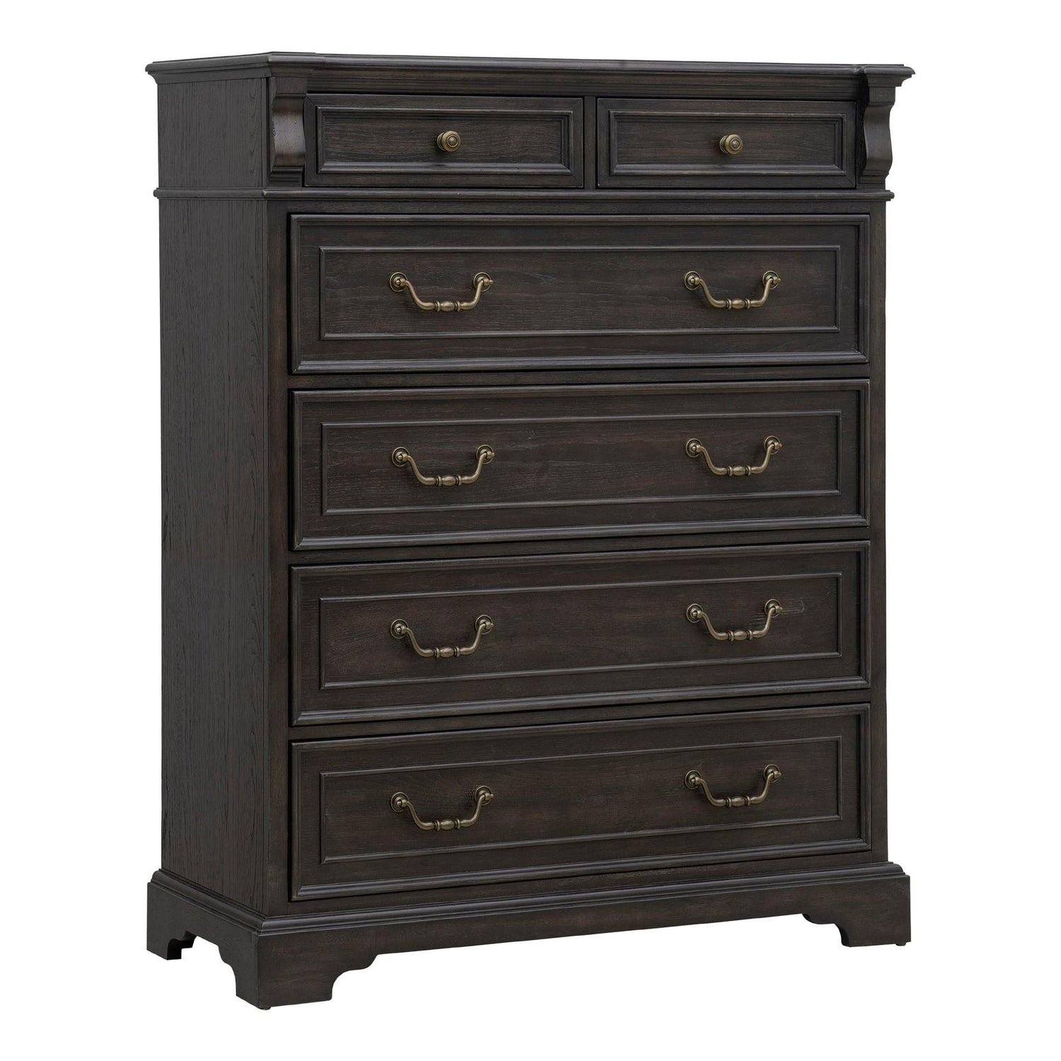 Pulaski Furniture Hickory Creek Brown Velvet 6 Drawer Chest