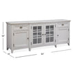 Magnussen Home Heron Cove Chalk White Console