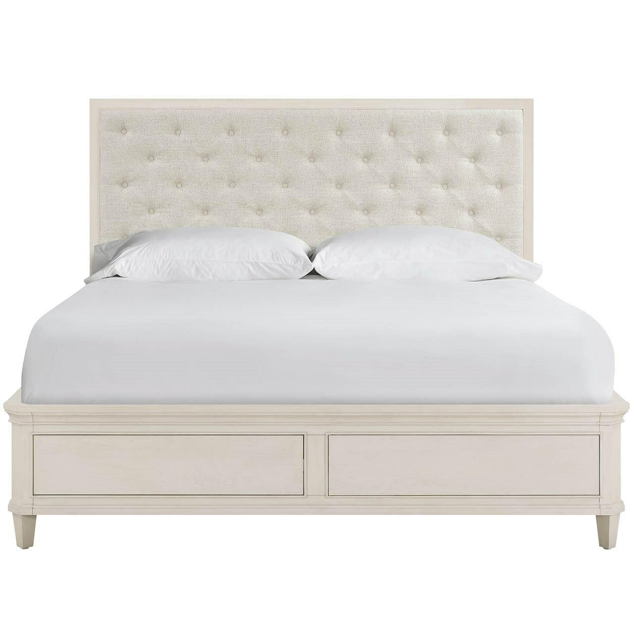 Universal Furniture Birchaven Panel Upholstered Storage Bed