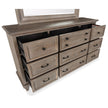 Magnussen Home Lancaster Dovetail Grey Drawer Dresser