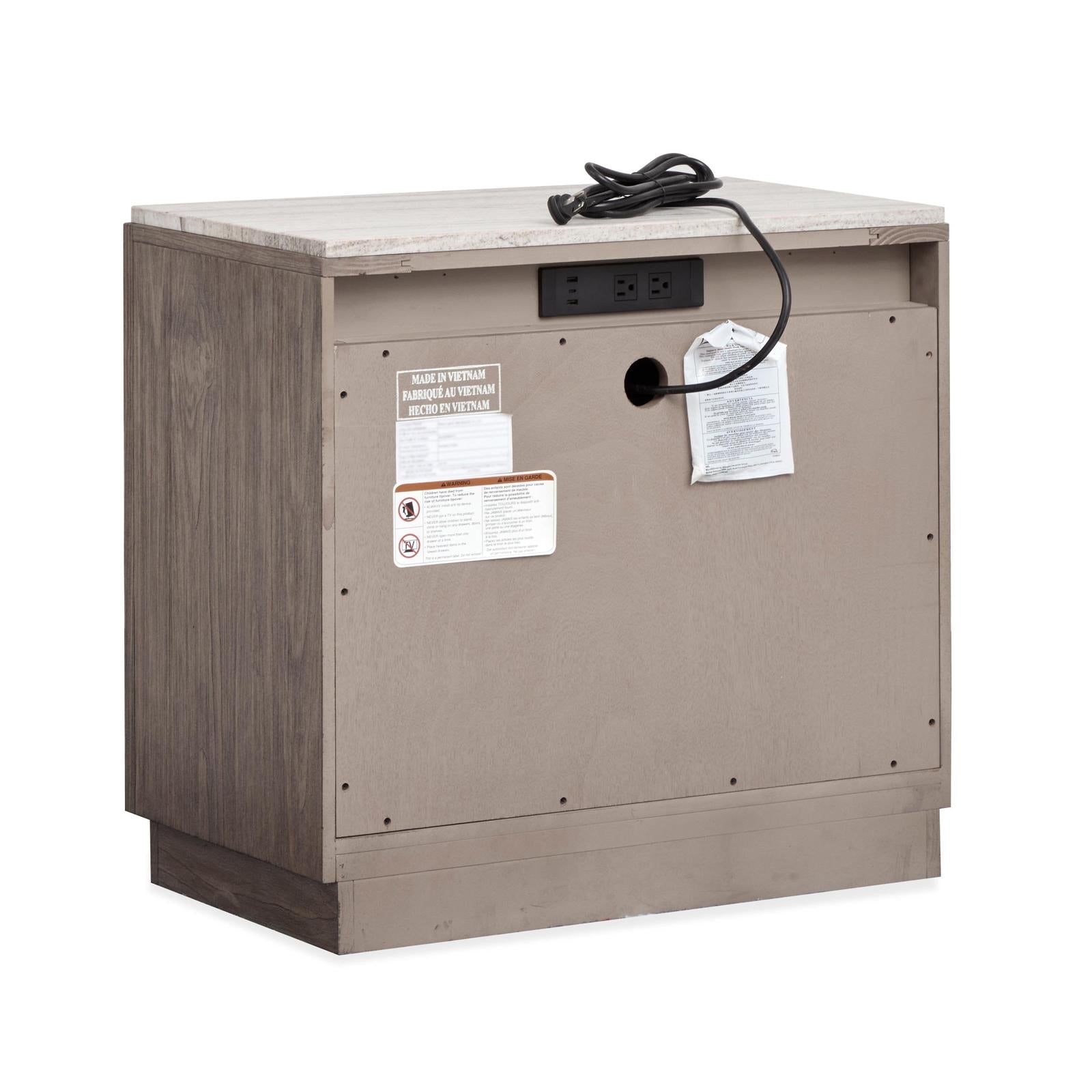 Magnussen Home Westbourne Dark Umber Door Nightstand