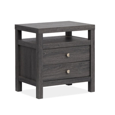 Magnussen Home Merrifield Raisin Black Drawer Nightstand