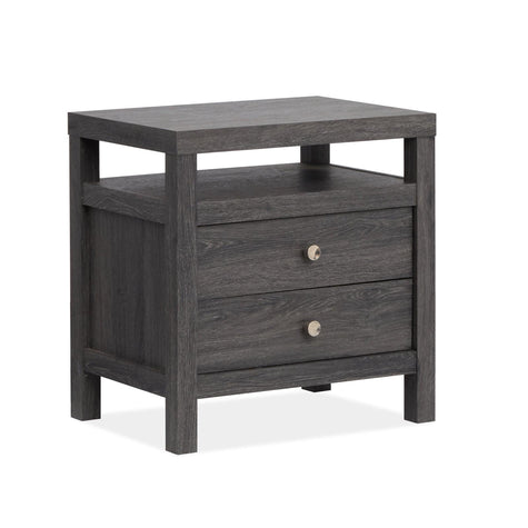 Magnussen Home Merrifield Raisin Black Drawer Nightstand