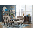 Magnussen Home Ryker Nocturn Black & Coventry Grey Dining Table