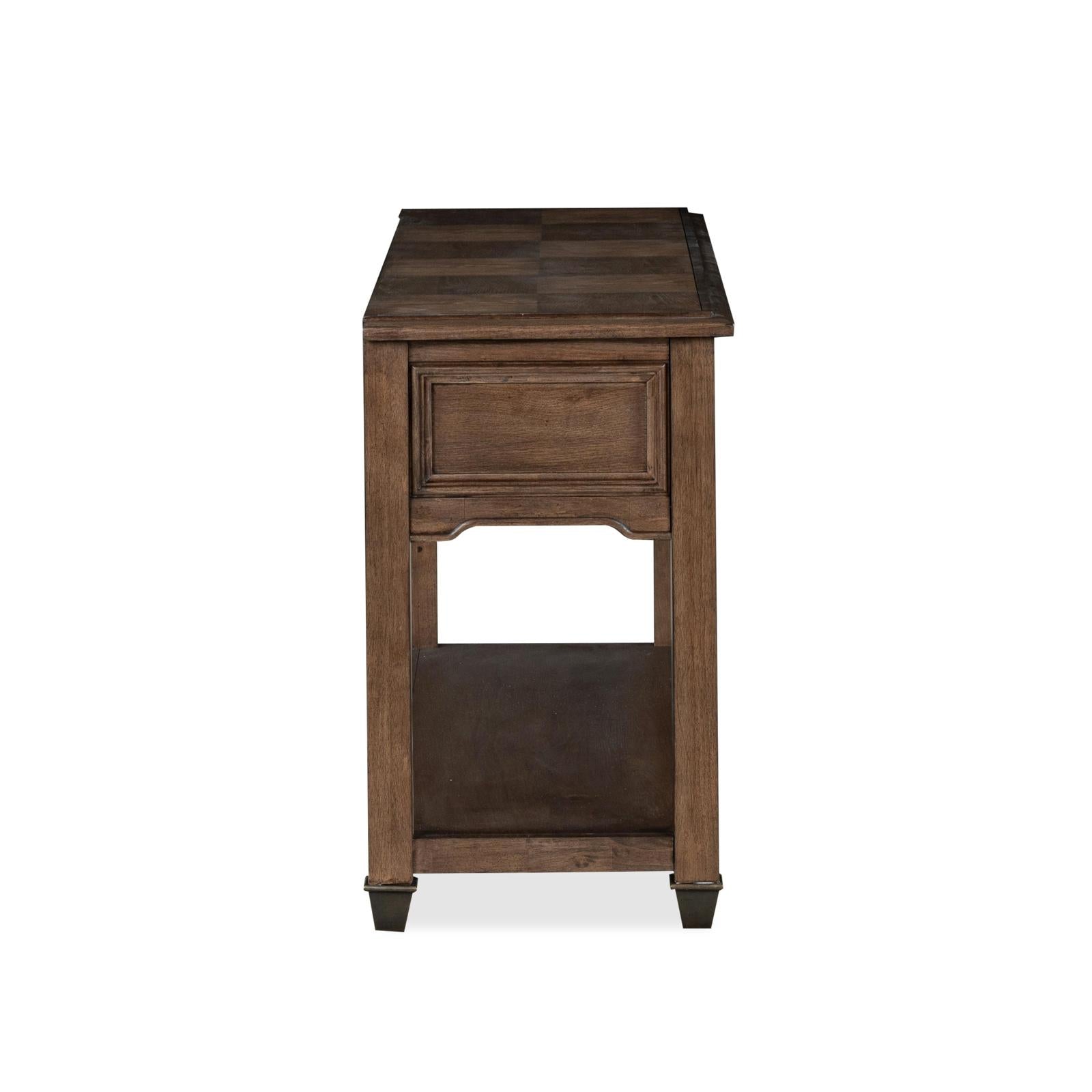 Magnussen Home Cormac Brown Rectangular Sofa Table