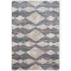 Feizy Mynka 39IFF Transitional Diamond in Tan/Ivory/Blue