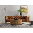 Feizy Sonora 39NWF Modern Abstract Rug in Tan/Blue/Gray