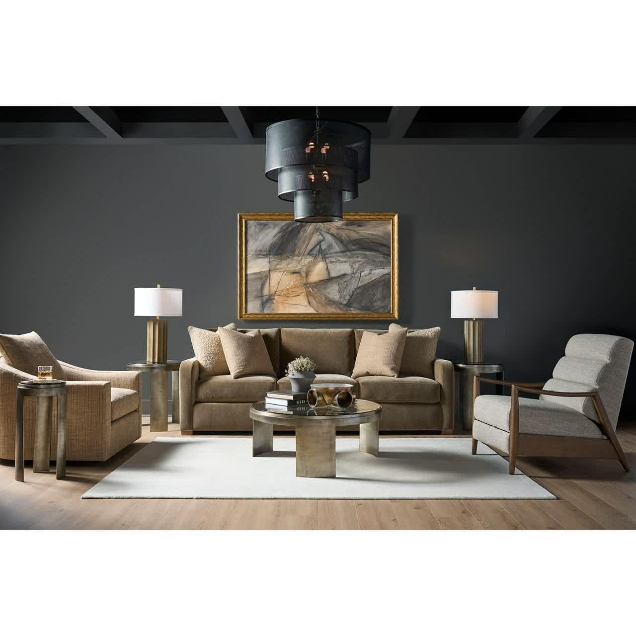 Universal Furniture Modern Nuvola Round Cocktail Table
