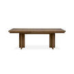 Magnussen Home Marcel Harvest Brown Extendable Trestle Dining Table
