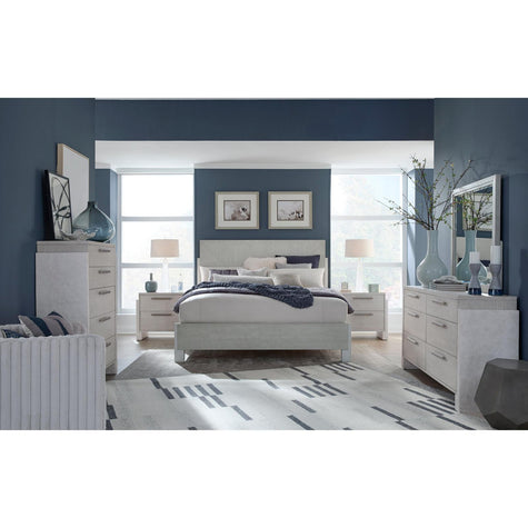 Magnussen Home Lorelei Misty Cloud Panel Bed