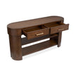Magnussen Home Holloway Toasted Almond Oval Sofa Table
