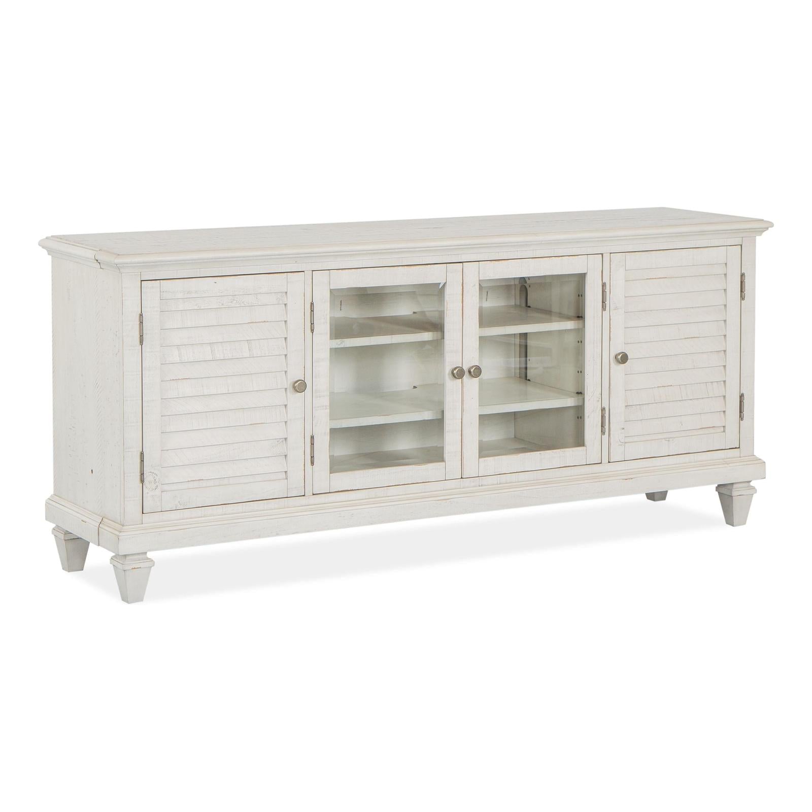 Magnussen Home Newport Alabaster Entertainment Wall