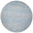 Feizy Janson I6061 Transitional Stripes, Blue/Silver, 8' x 8' Round Rug