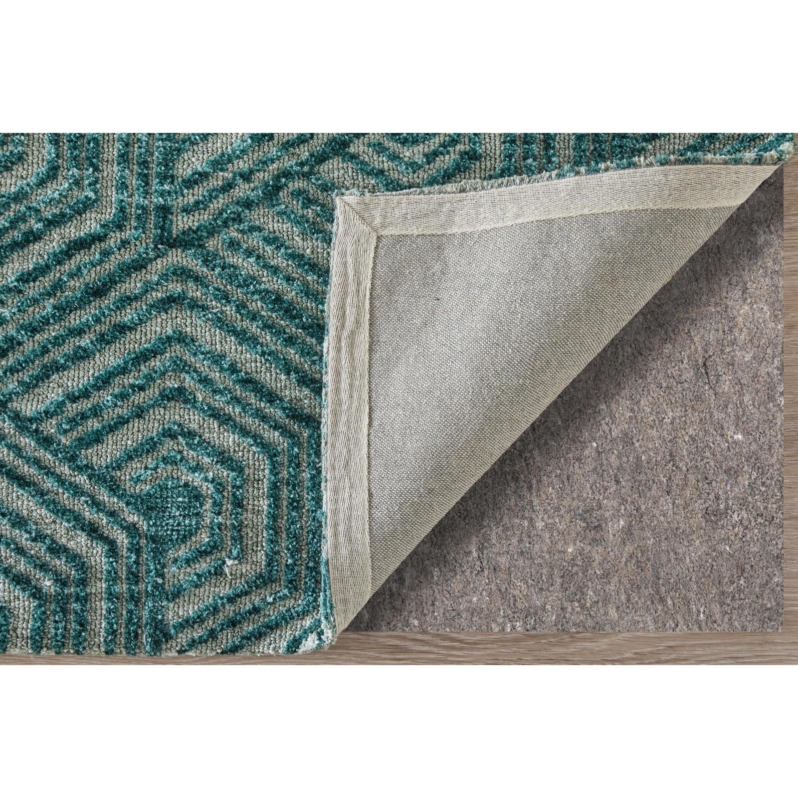 Feizy Colton 8A57F Modern Geometric Rug in Blue