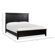 Magnussen Home Surrey Brown Panel Bed