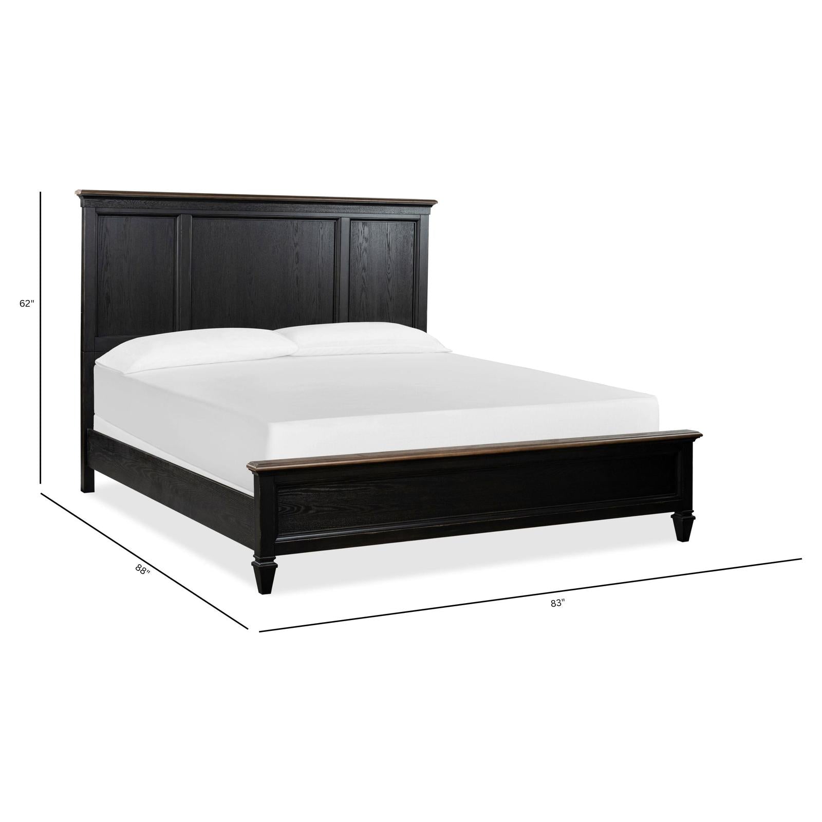 Magnussen Home Surrey Brown Panel Bed
