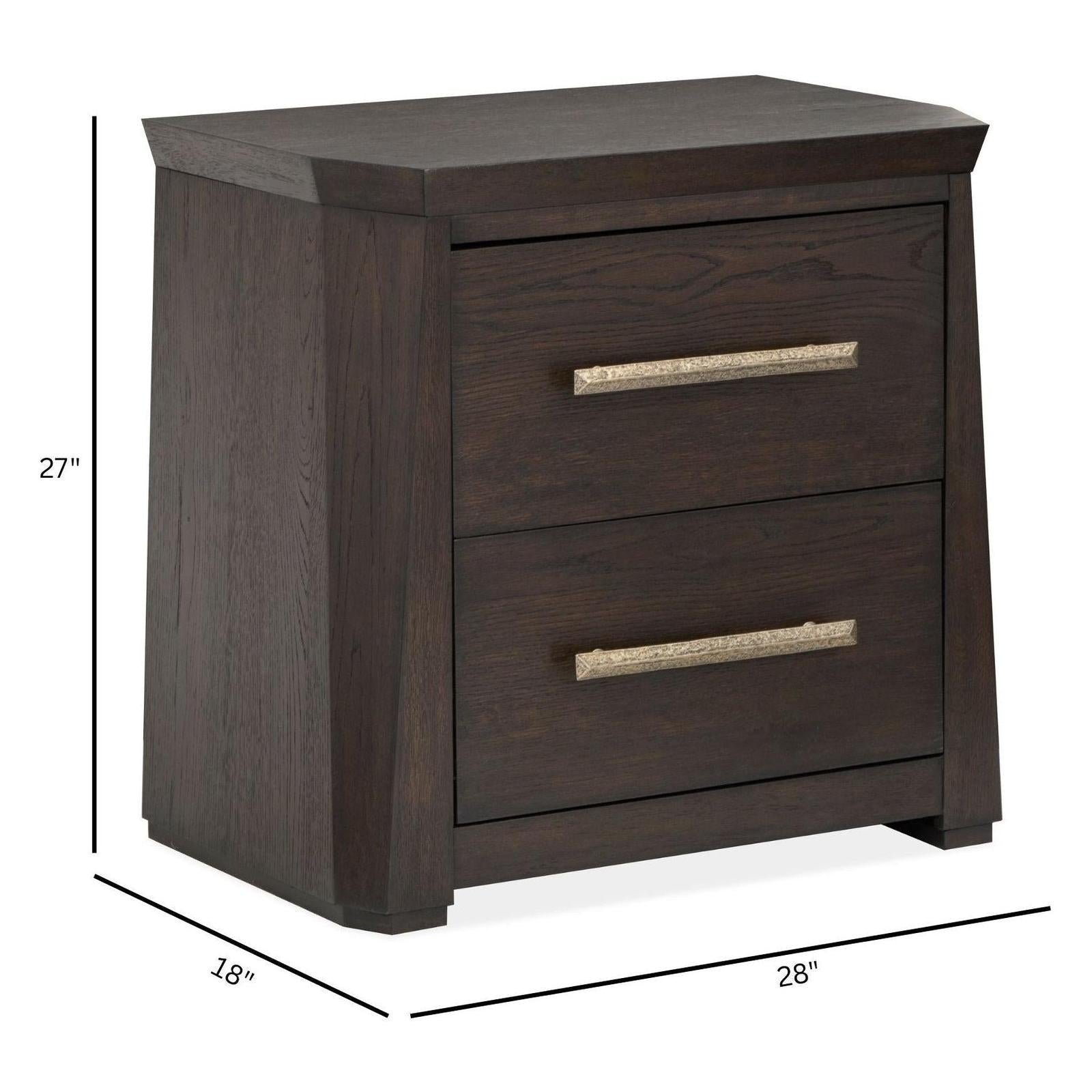 Magnussen Home Tauren Coffee Bean Nightstand