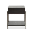 Magnussen Home Spencer Dark Briarsmoke Rectangular End Table