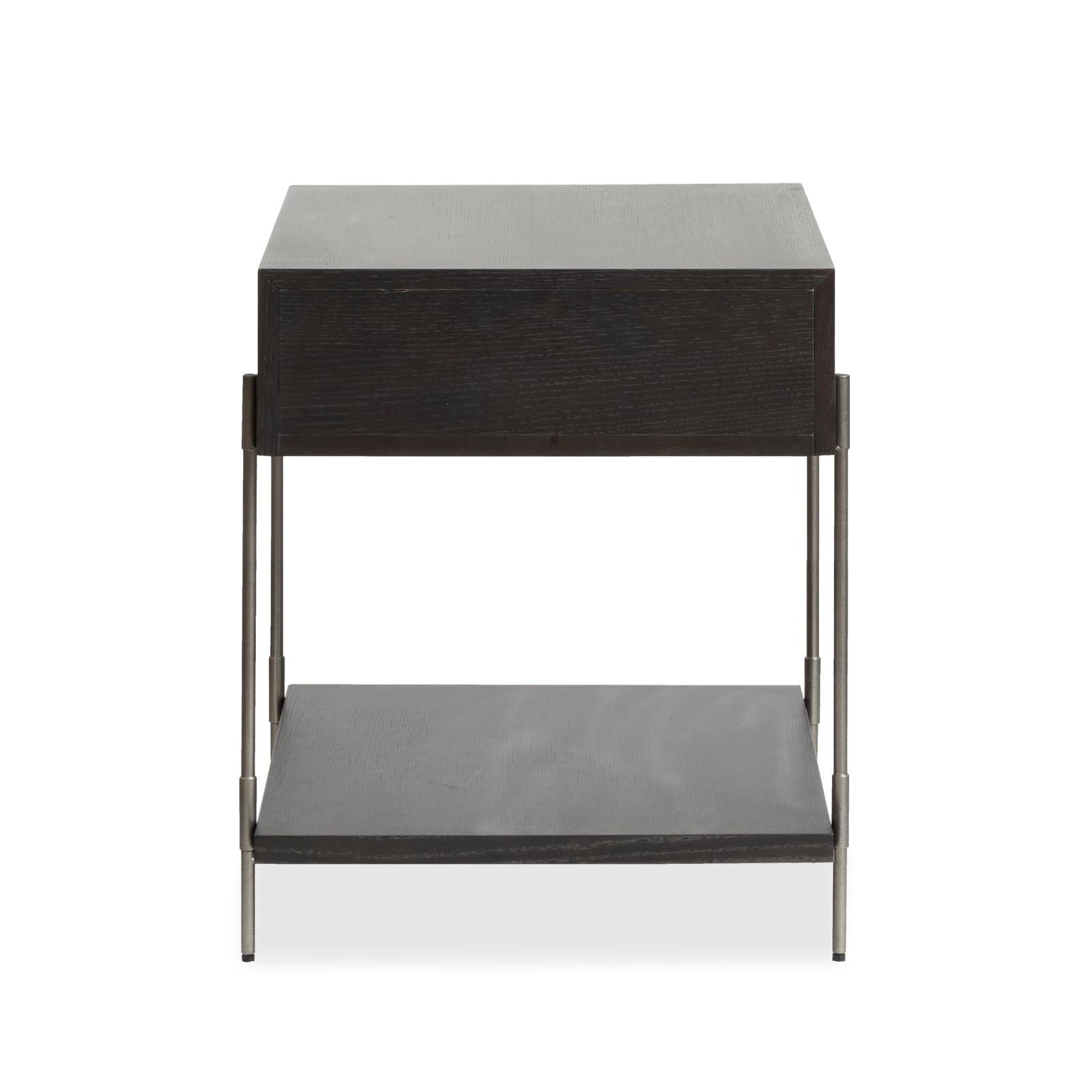 Magnussen Home Spencer Dark Briarsmoke Rectangular End Table
